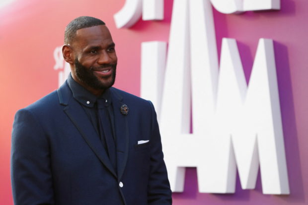 Cast member Lebron James attends the premiere for the film Space Jam: A New Legacy in Los Angeles, California, U.S. July 12, 2021. REUTERS/Mario Anzuoni