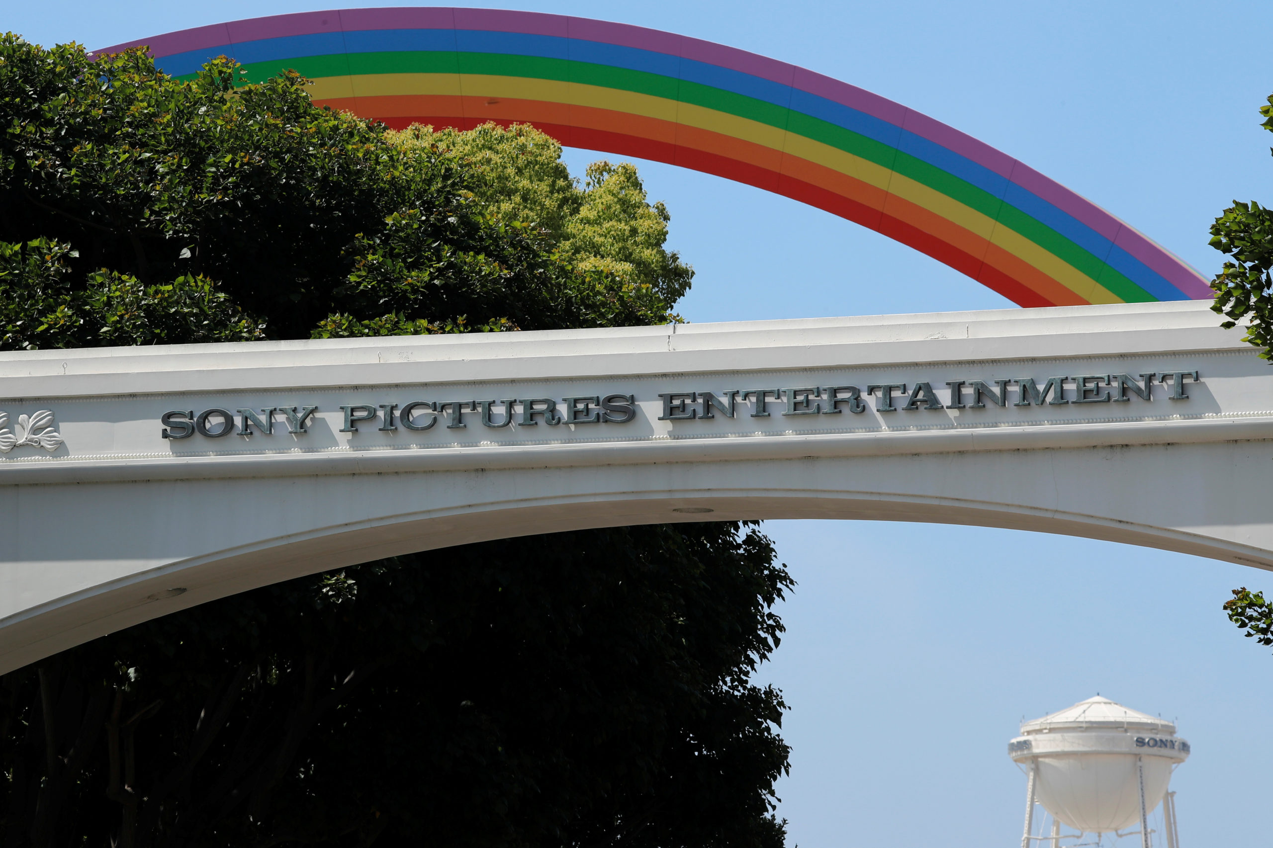 Sony Pictures Studio is seen in Culver City, California, U.S., April 23, 2018. Picture taken April 23, 2018.   REUTERS/Mike Blake