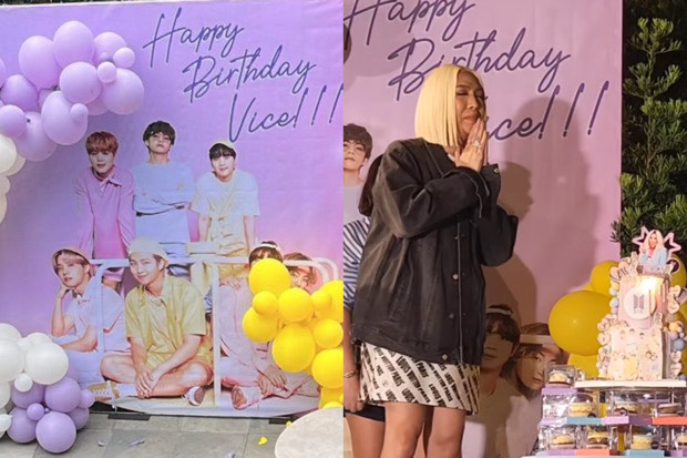 Vice Ganda shows his birthday outfit