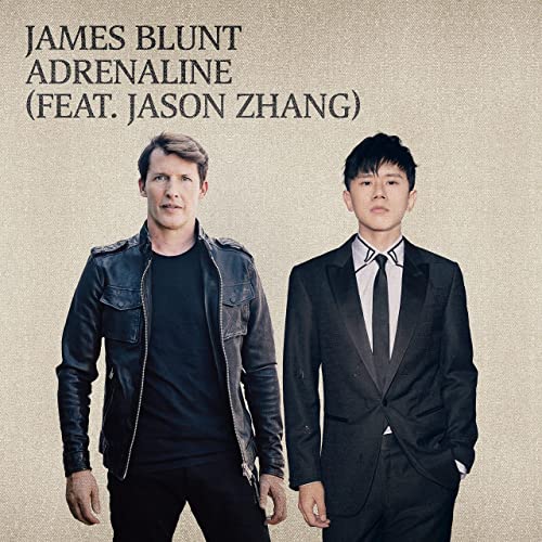 Jason Zhang features in a new version of James Blunt's single "Adrenaline"