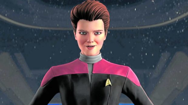 Kathryn Janeway (voiced by Kate Mulgrew)