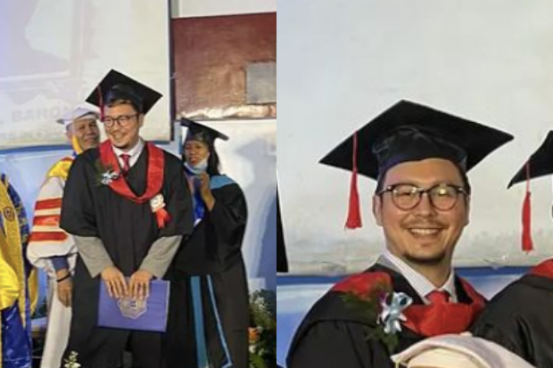 Photos from the graduation of Baron Geisler
