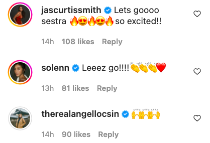 Jasmine Curtis Smith, Solenn Heussaff and Angel Locsin comments