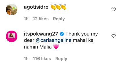 Agot Isidro, Pokwang comment