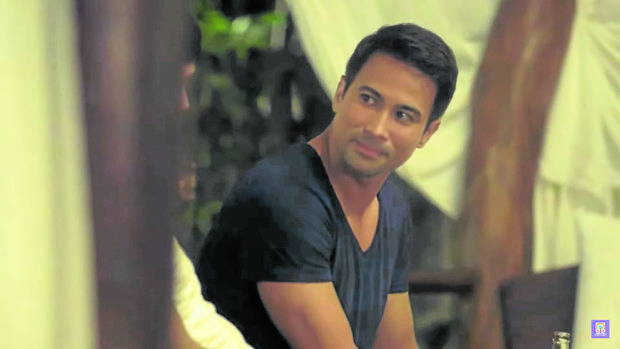 Sam Milby during a scene from A Family Affair. 