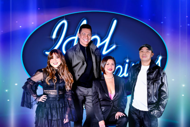 Idol Philippines judges Moira Dela Torre, Gary Valenciano, Regine Velasquez and Chito Miranda