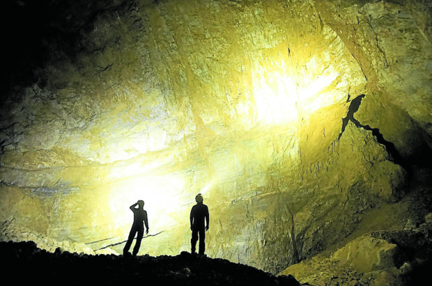 Scene from “Explorer: The Deepest Cave”