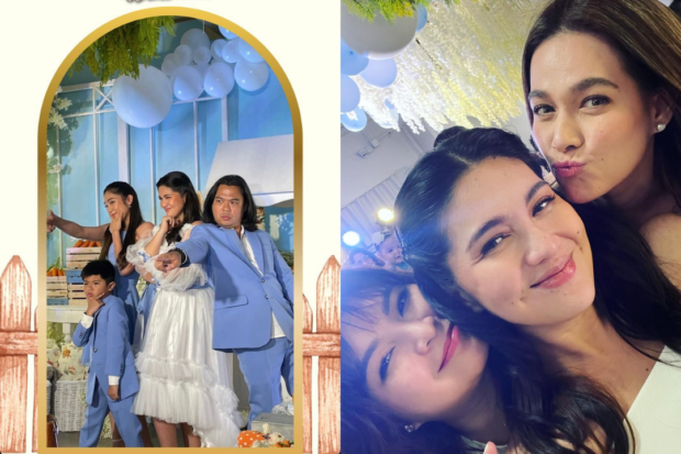 Dimples Romana, Angel Locsin and Bea Alonzo at Romana’s baby shower