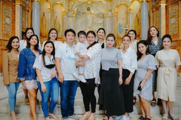 LOOK Jodi Sta Maria Attends Baptism Of Pampi Lacson Iwa Moto s 