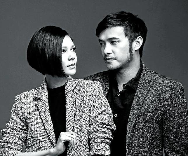 Kean Cipriano (right) and wife Chynna Ortaleza