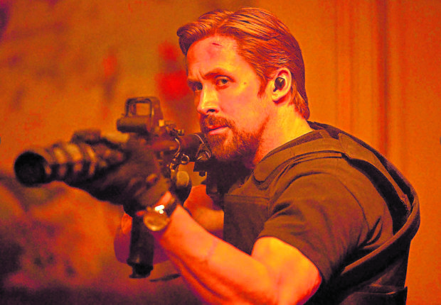 Scene from “The Gray Man” STORY: Ryan Gosling on creating ‘blue-collar Bond’ role