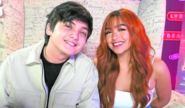 Seth Fedelin (left) and Andrea Brillantes