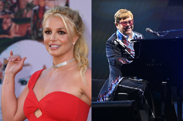 Britney Spears, Elton John
