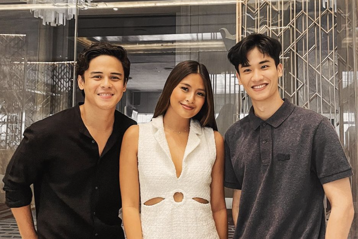 LOOK: Khalil Ramos, Gabbi Garcia meet Thai actor Tay Tawan in PH ...