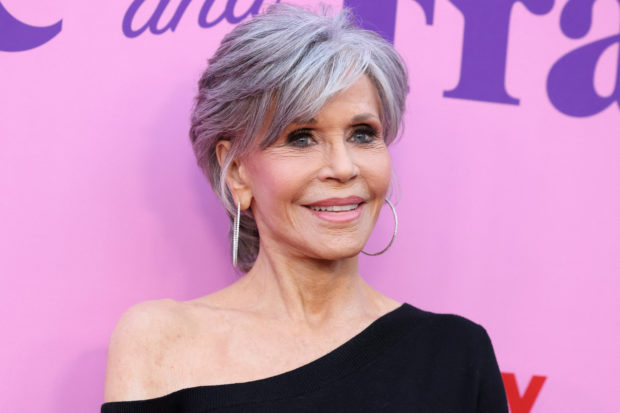FILE PHOTO: Cast member Jane Fonda attends a special event for the television series "Grace and Frankie" in Los Angeles, California, U.S., April 23, 2022. REUTERS/Mario Anzuoni