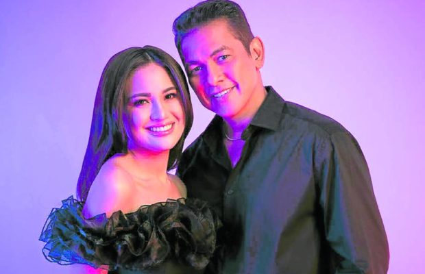 Julie Anne San Jose (left) and Gary Valenciano