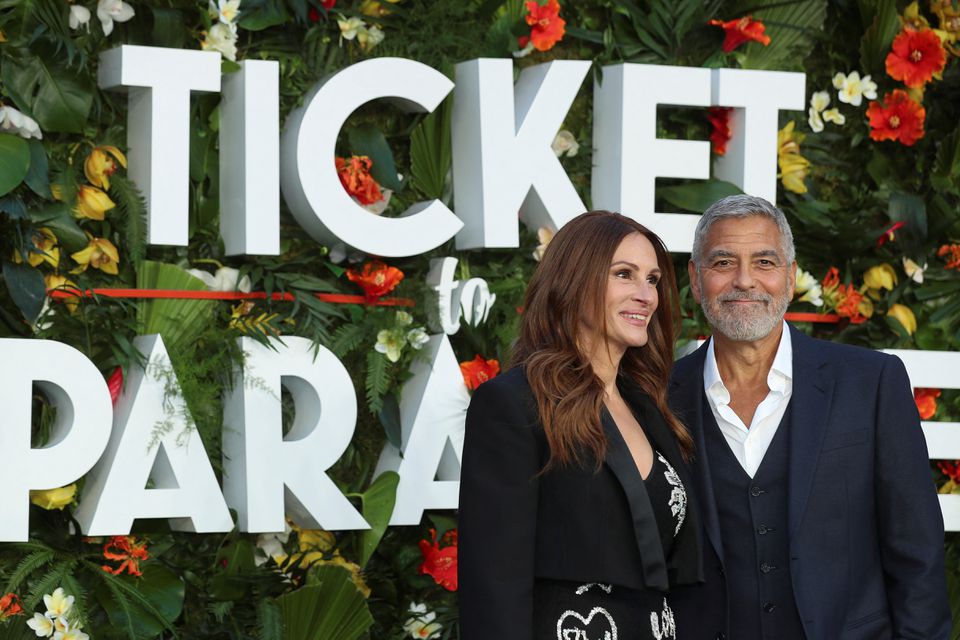 George Clooney, Julia Roberts reunite for their first rom-com together
