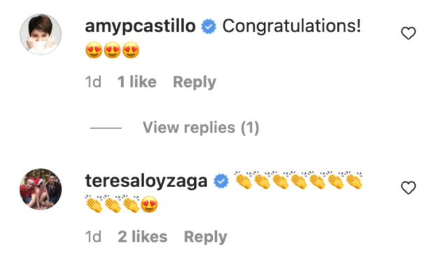 Amy Castillo comment