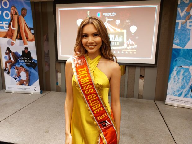  The Miss Globe 2021 Maureen Montagne/ARMIN P. ADINA