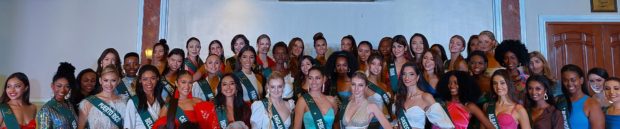 This is the first time that the Miss Earth delegates are gathered together since the COVID-19 pandemic broke./ARMIN P. ADINA