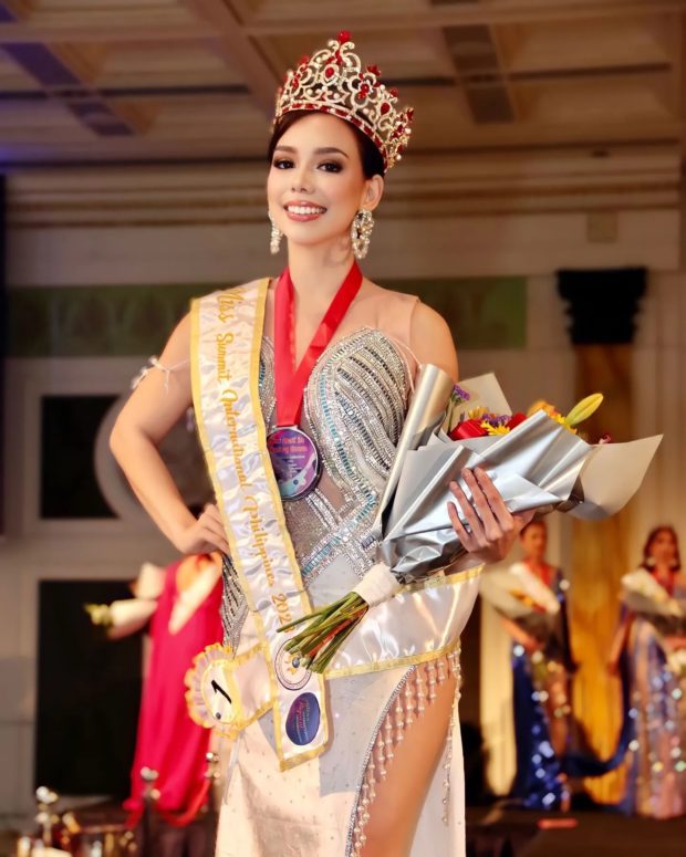 Miss Summit Philippines Louise Theunis/LOUSIE TAN THEUNIS FACEBOOK PHOTO
