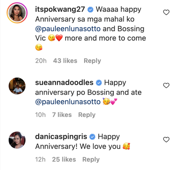 Pokwang, Sue Ramirez, Danica Sotto-Pingris comments