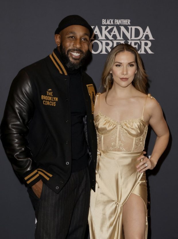 LOS ANGELES, CALIFORNIA - DECEMBER 05: (L-R) Stephen "tWitch" Boss and Allison Holker attend Critics Choice Association's 5th Annual Celebration of Black Cinema & Television at Fairmont Century Plaza on December 05, 2022 in Los Angeles, California. Kevin Winter/Getty Images/AFP (Photo by KEVIN WINTER / GETTY IMAGES NORTH AMERICA / Getty Images via AFP)