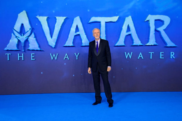 FILE PHOTO: Director James Cameron arrives at the world premiere of 'Avatar: The Way of Water' in London, Britain December 6, 2022. REUTERS/Toby Melville