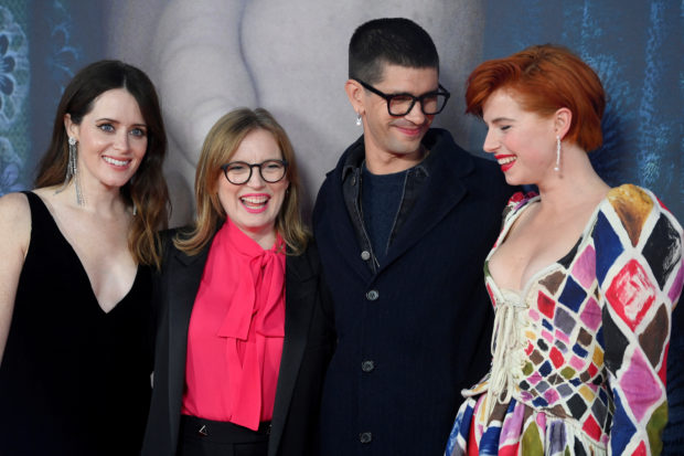 FILE PHOTO: Cast members Claire Foy, Jessie Buckley, Ben Whishaw and director and screenwriter Sarah Polley  attend the premiere of the movie 'Women Talking' during the BFI London Film Festival in London, Britain, October 12, 2022. REUTERS/Toby Melville