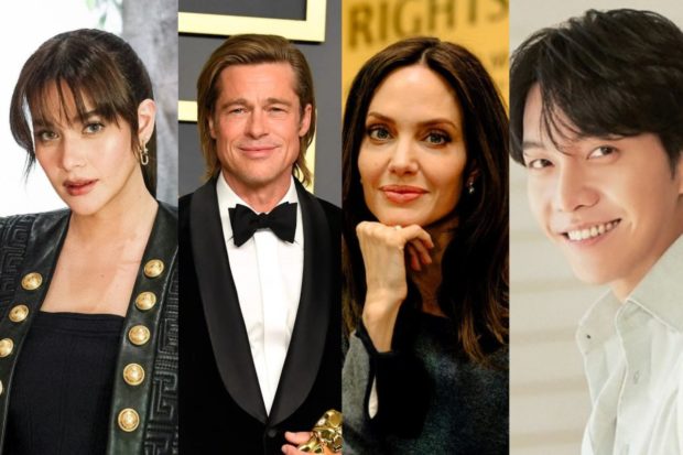 (From left) Bea Alonzo, Brad Pitt, Angelina Jolie, Lee Seung-gi. Images: Instagram/@beaalonzo, Twitter/@pledis_17, Instagram/@angelinajolie, Instagram/@leeseunggi.official