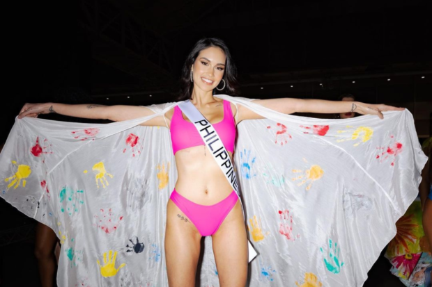 Miss Universe Philippines 2022 Celeste Cortesi. Image: Tracy Nguyễn via Instagram/@MissUniverse