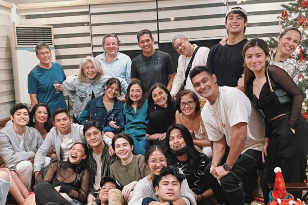 Belle Mariano joins Donny Pangilinan's family gathering. Image: Instagram/@gabvalenciano