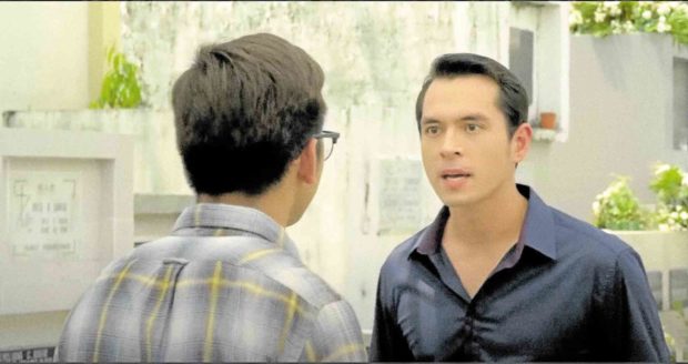 Cuenca (right) in “My Father, Myself”