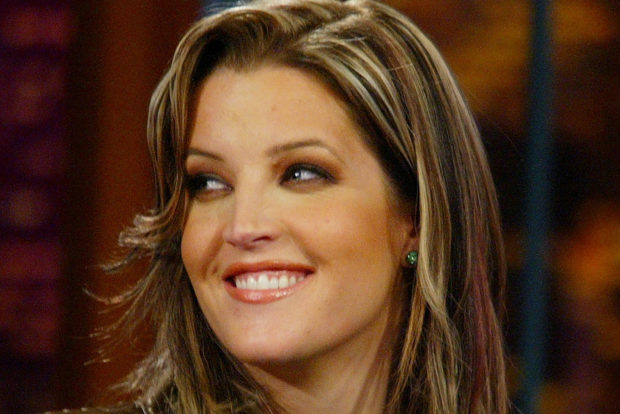 FILE PHOTO: Singer Lisa Marie Presley appears as a guest on "The Tonight Show with Jay Leno