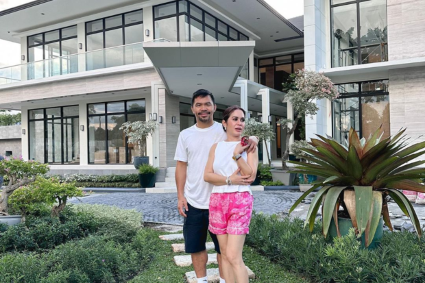 Manny and Jinkee Pacquiao. Image: Instagram/@mannypacquiao