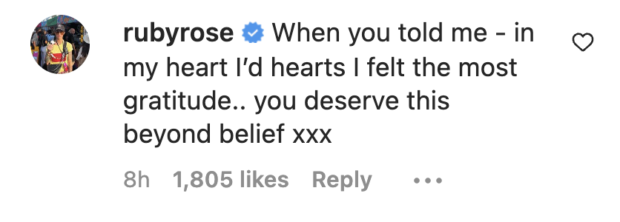 Ruby Rose comment