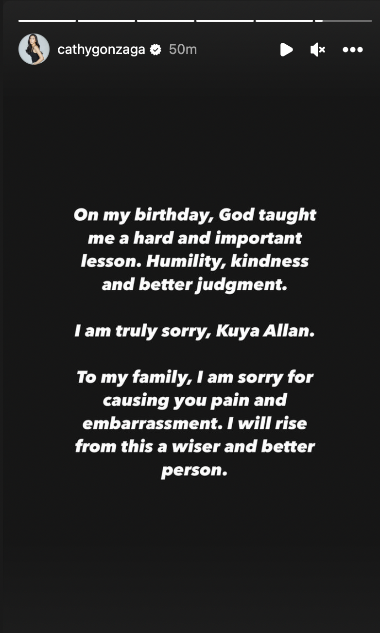 Alex Gonzaga Apologizes To Waiter In Viral Birthday Cake Video Inquirer Entertainment 5223