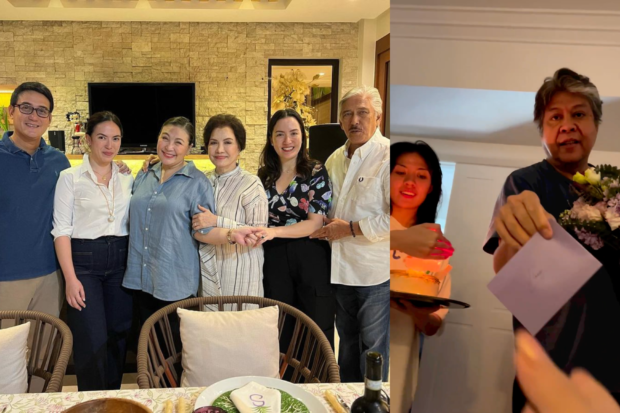 Sharon Cuneta celebrated her 57th birthday with her family and the Sotto clan. Images: Instagram/@reallysharoncuneta