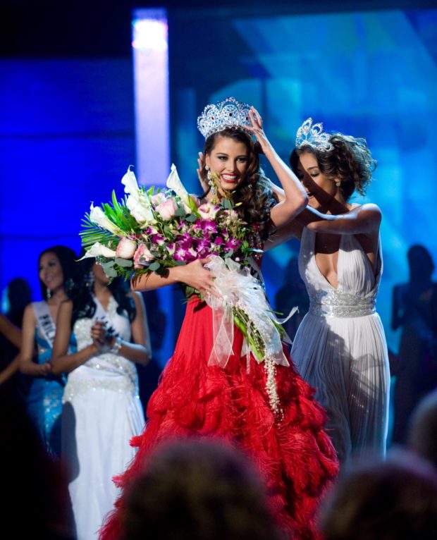 Miss Universe 2009 Stephanie Fernandez from Venezuela.  Image: Twitter/@MissUniverse
