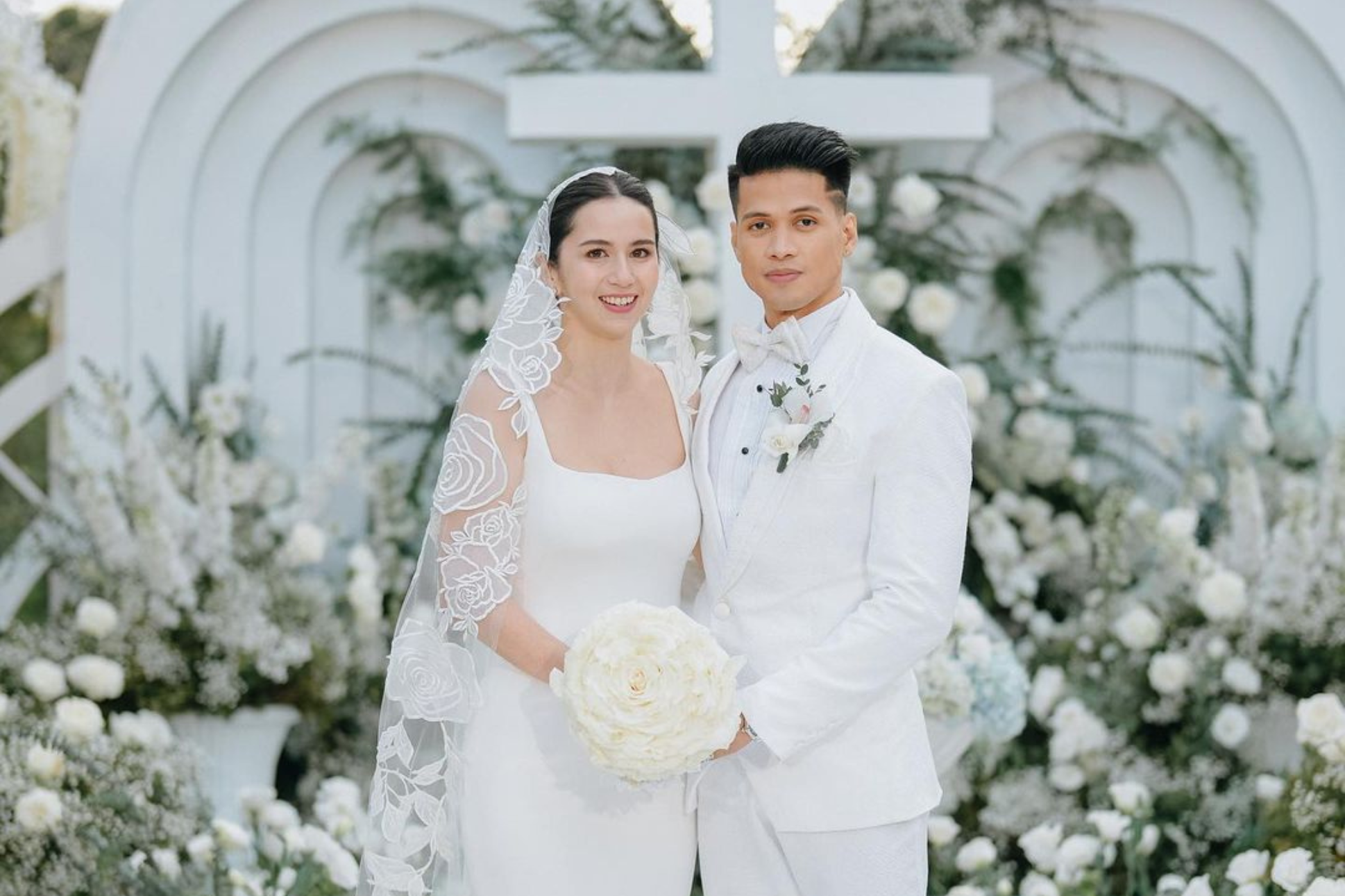 Vin Abrenica, Sophie Albert get married for the second time in Tagaytay