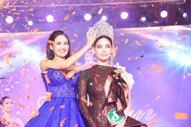 Natasha Jung was crowned Miss Caloocan 2023. Photos from Caloocan PIO