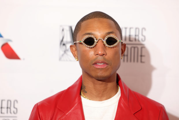 FILE PHOTO: Pharrell Williams attends the Songwriters Hall of Fame 51st Annual Induction and Awards Gala in New York New York, U.S., June 16, 2022.  REUTERS/Caitlin Ochs