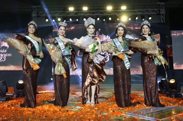 Ms. Patricia Agapitowas named first runner-up, Miss Kairi Clemente as second runner-up, Ms. Ma. Christine Ordeviza as third runner-up and Ms. Juliana Losito as fourth runner-up. Photo from Caloocan PIO
