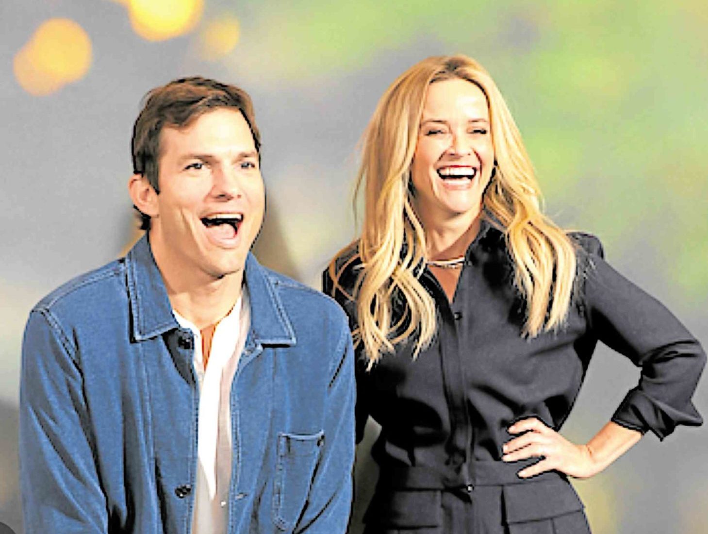 Ashton Kutcher (left) and Reese Witherspoon