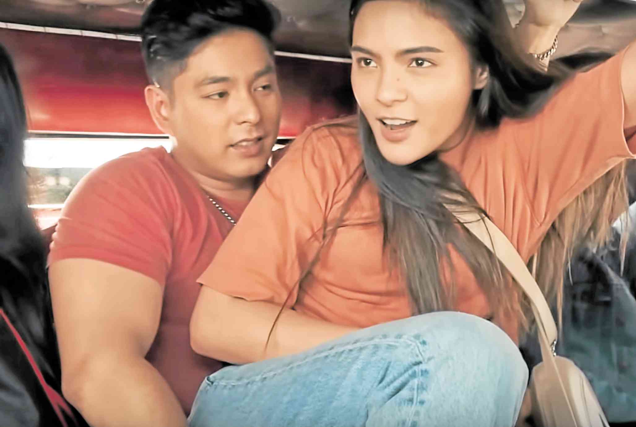 Martin (left) with leading lady Lovi Poe