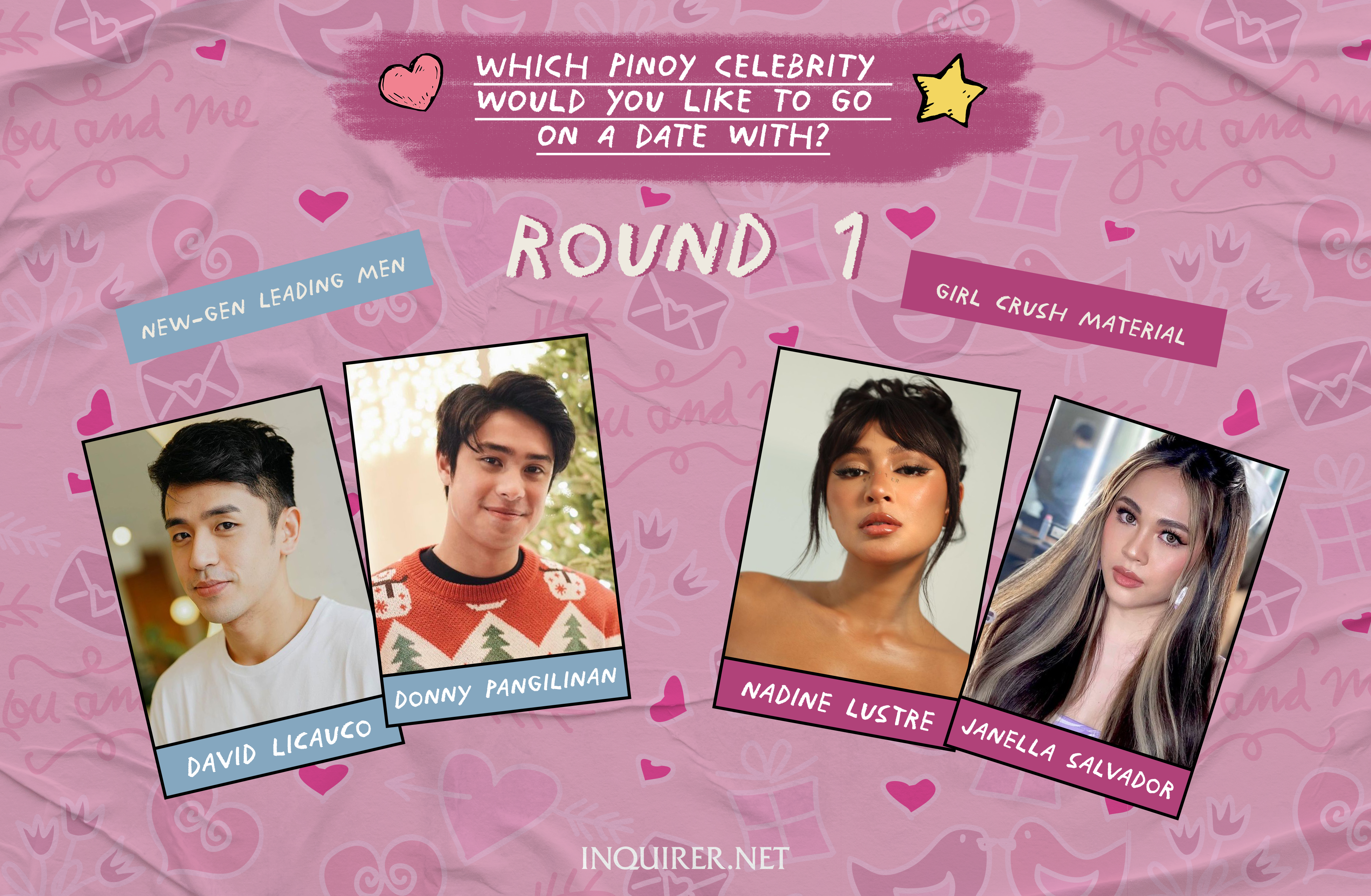 Which new-gen leading man and girl crush would you date on Valentine’s Day?