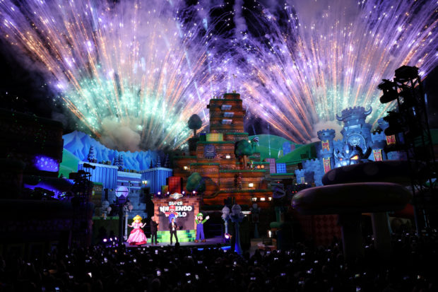 Grand opening of Super Nintendo World at Universal Studios Hollywood