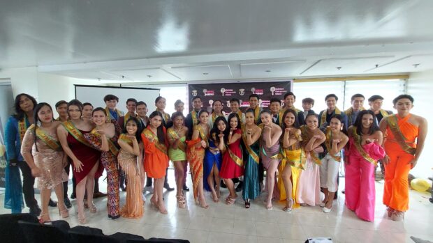 The 2023 Mister and Miss Posture Philippines pageant gathers 44 aspirants./ARMIN P. ADINA