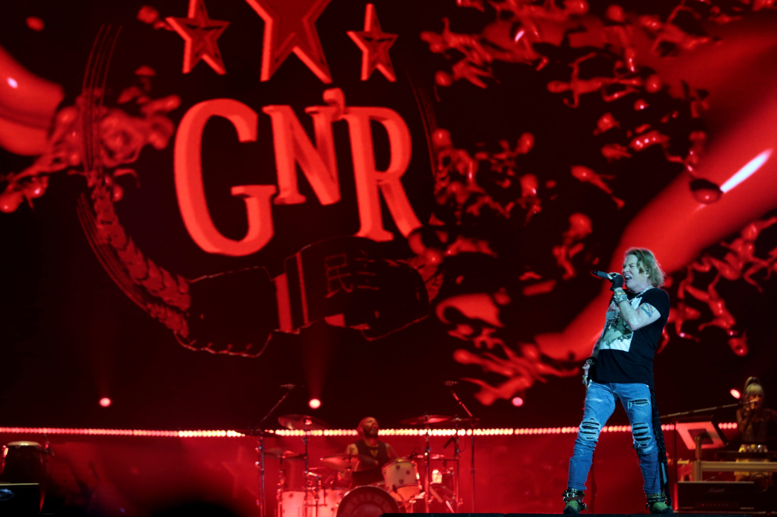 Guns N' Roses and Arctic Monkeys will join Elton John as headliners at the Glastonbury Festival in June