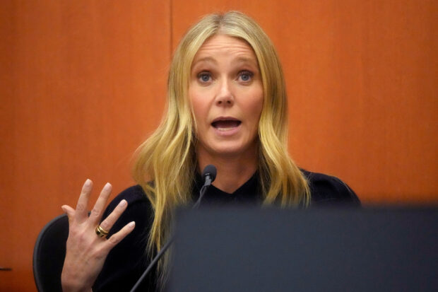 Gwyneth Paltrow testifies during her ski crash trial, in Park City, Utah, U.S., March 24, 2023. Rick Bowmer/Pool via REUTERS